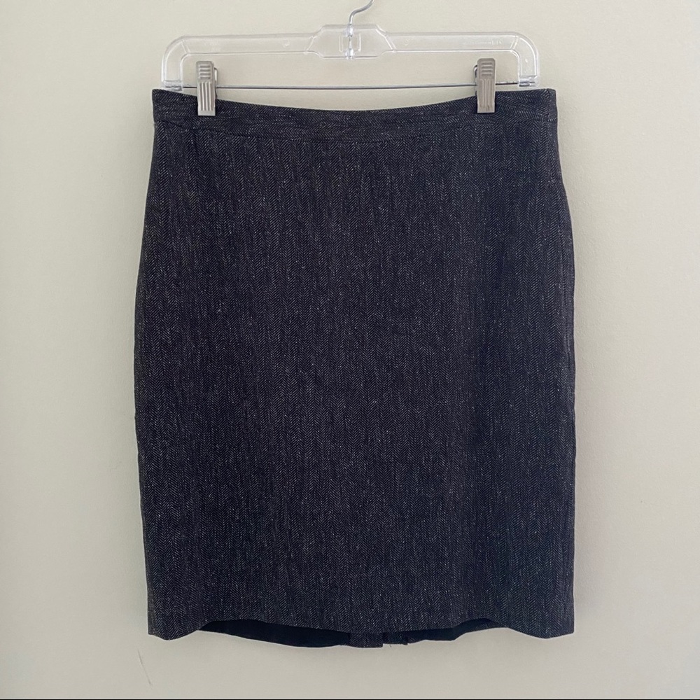 NWT LOFT gray pencil skirt